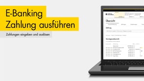 E-Banking Zahlung ausführen